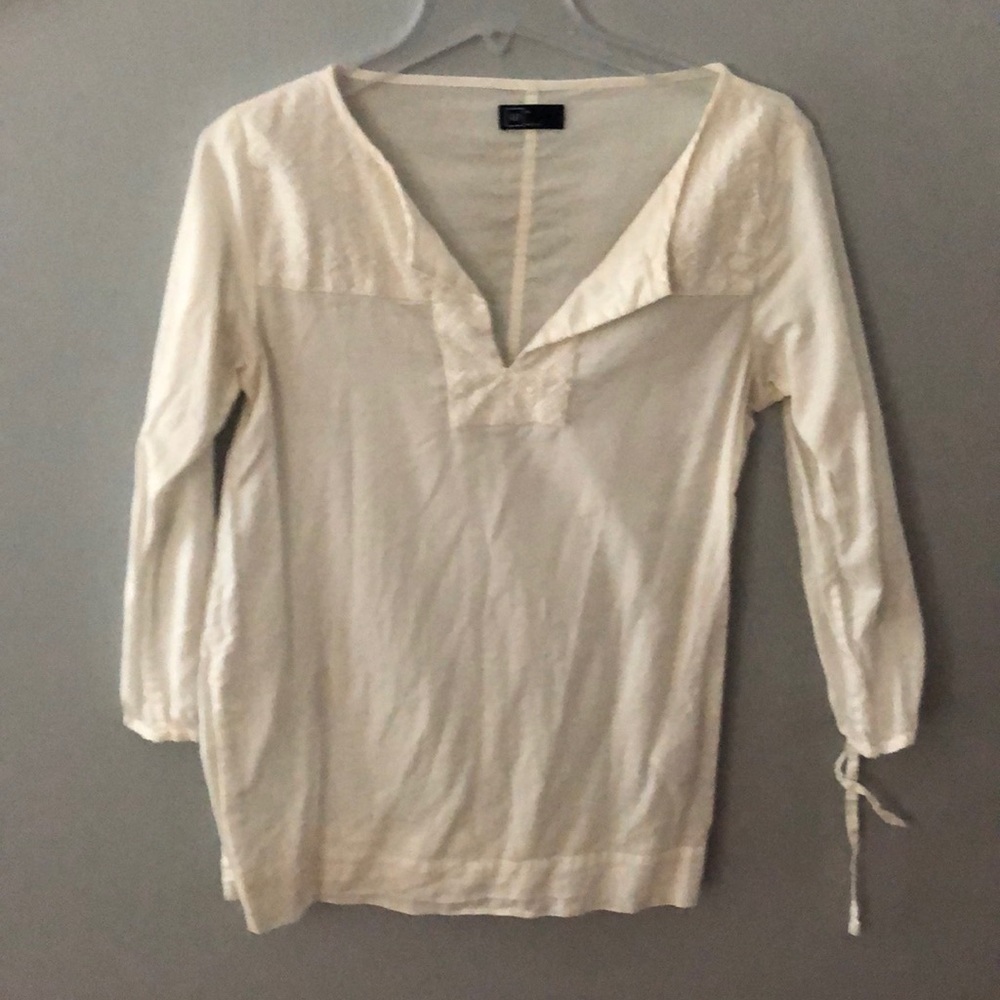 Off white top